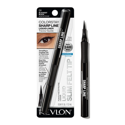 REVLON ColorStay Liquid Eyeliner Pen - 01 Blackest Black