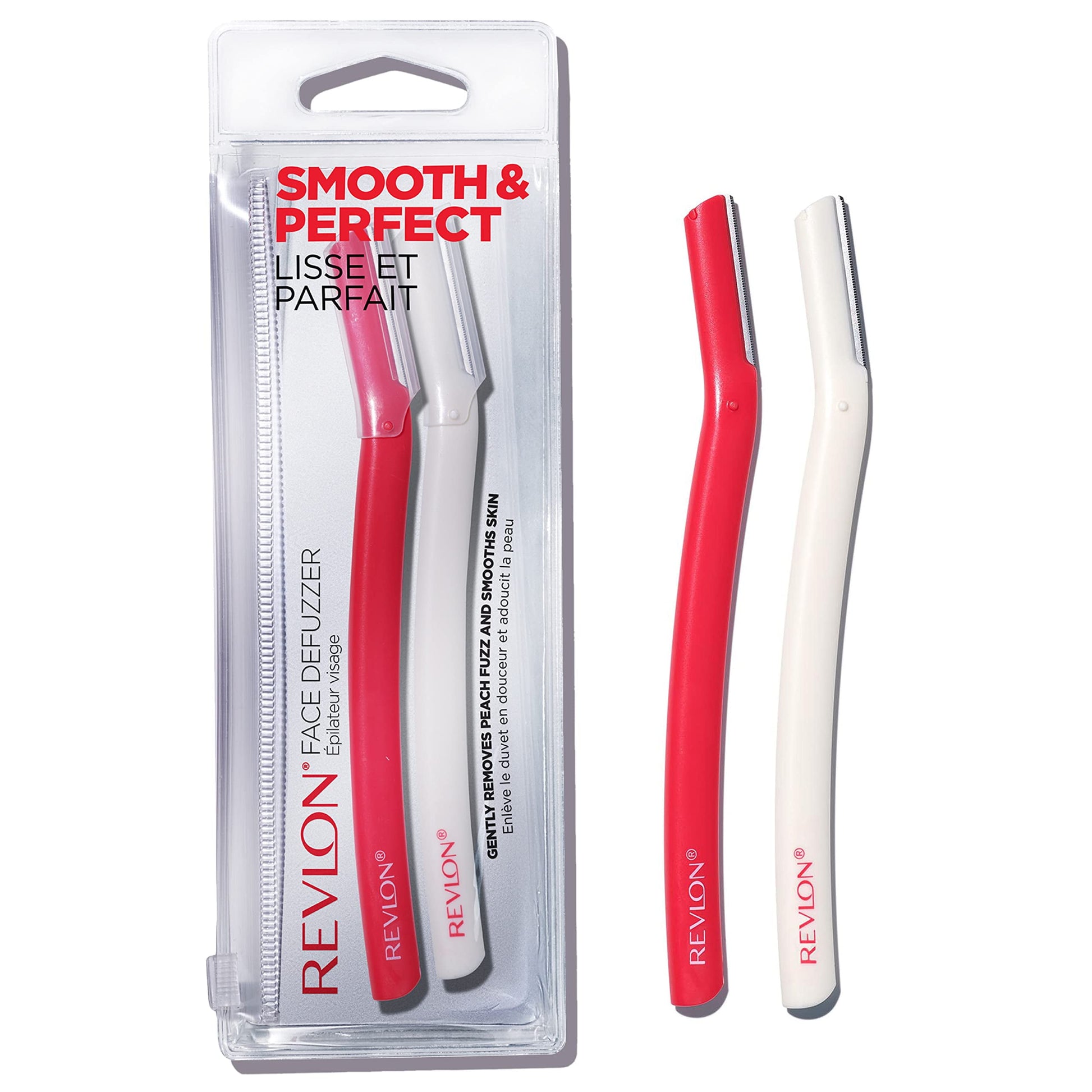 REVLON High Precision Hair Removal and Dermaplaning Facial Blade, 2 count