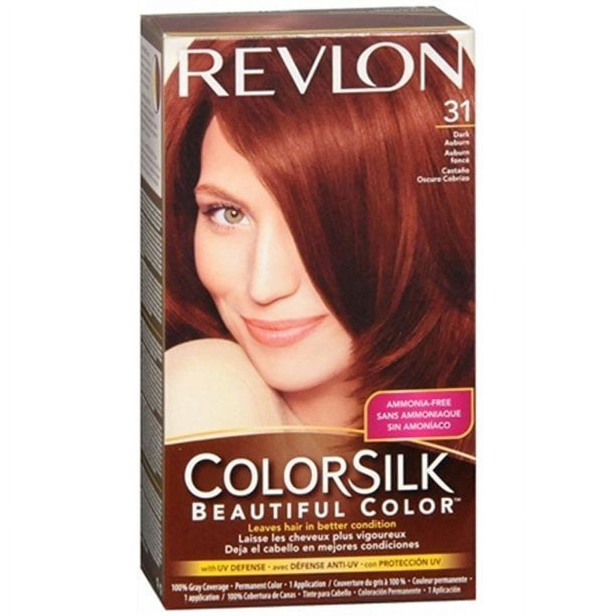 REVLON COLORSILK 31 DARK AUBURN H/C 1CT