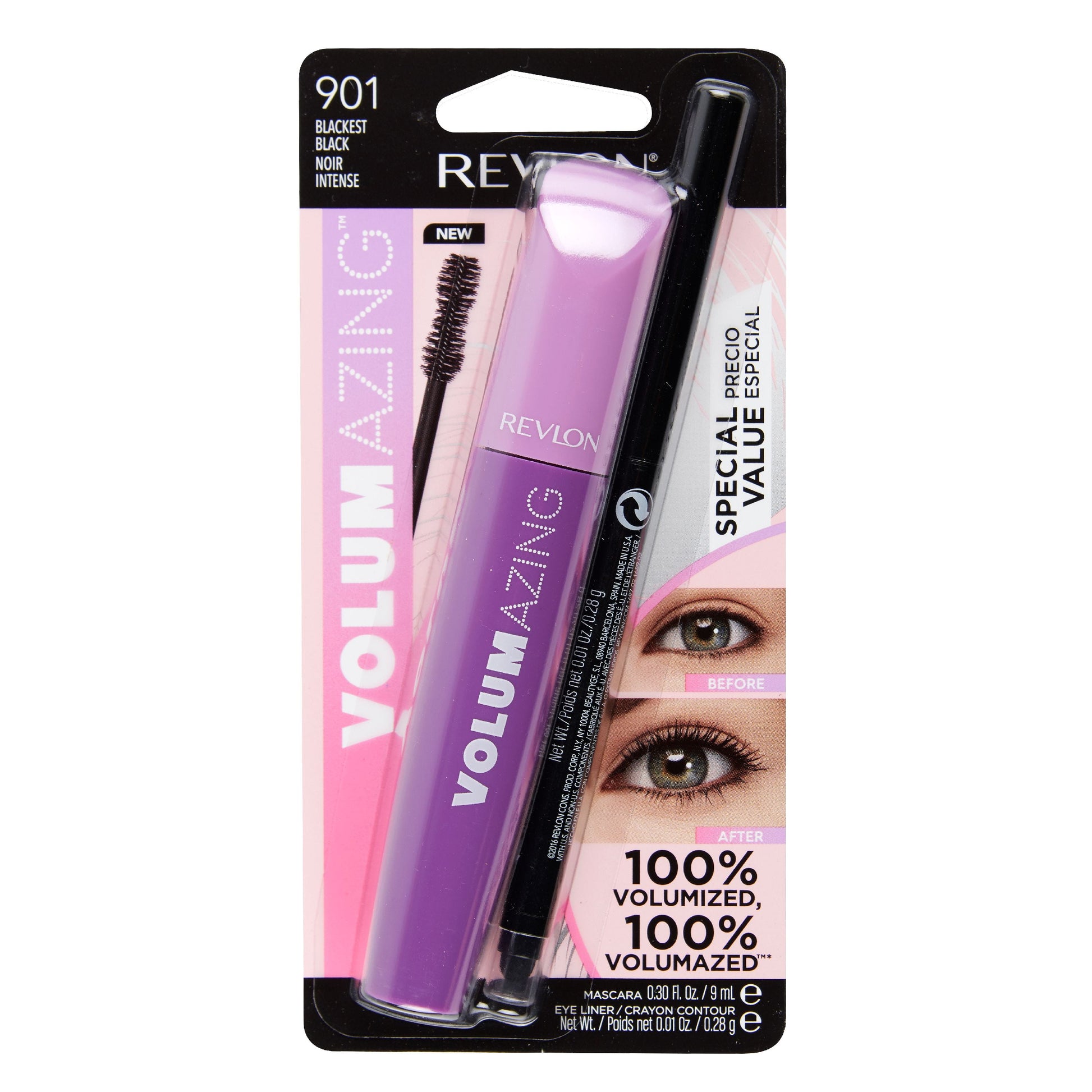 Revlon Volumazing Macara 901 Blackest Black