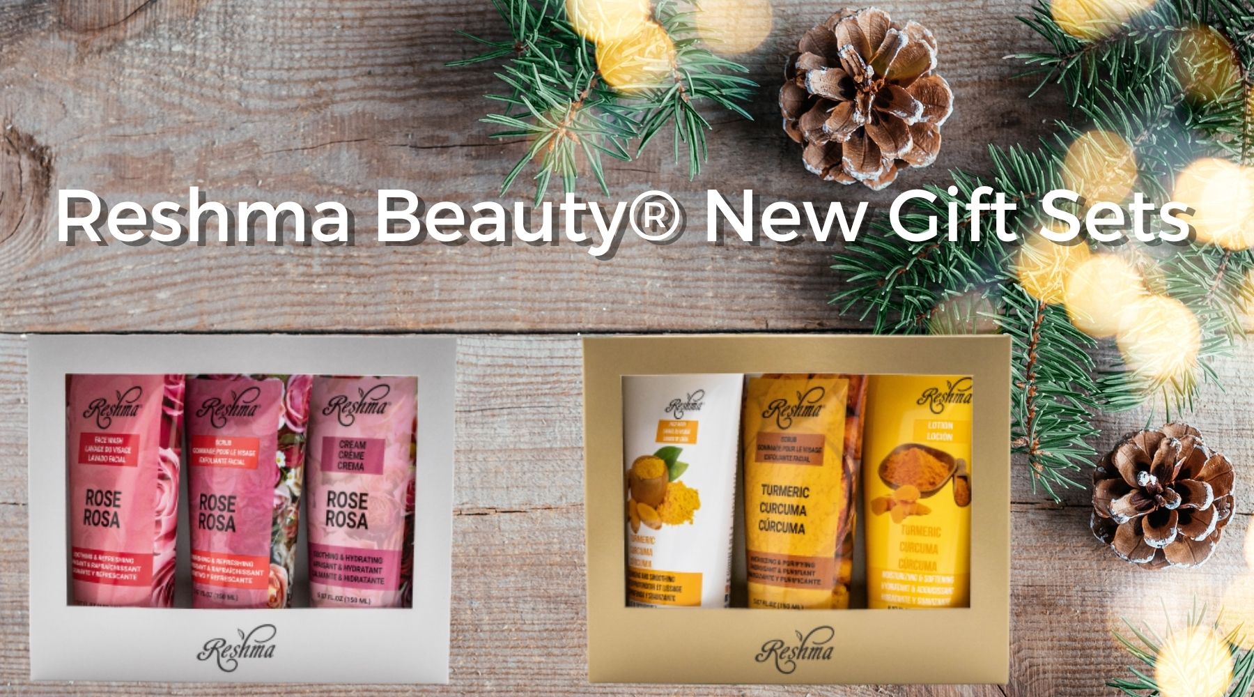RESHMA BEAUTY SKIN DISPLAY 4SKU
