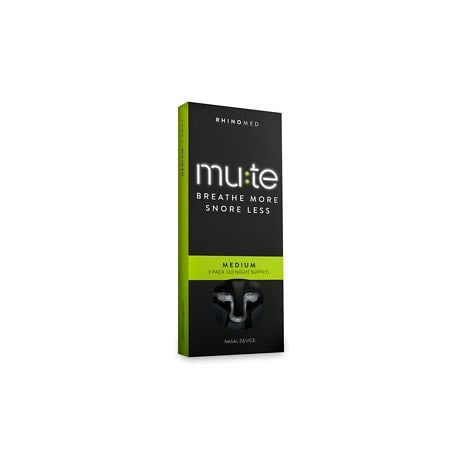 MUTE NASAL DEVICE TRIAL (SM MD&LG) 3PK