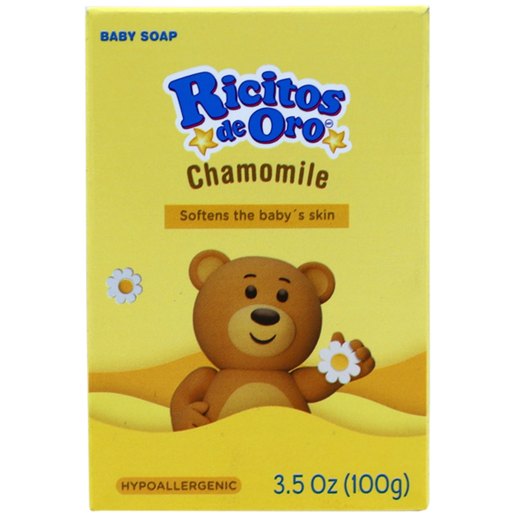 RICITOS DE ORO BABY SOAP 3.5 OZ