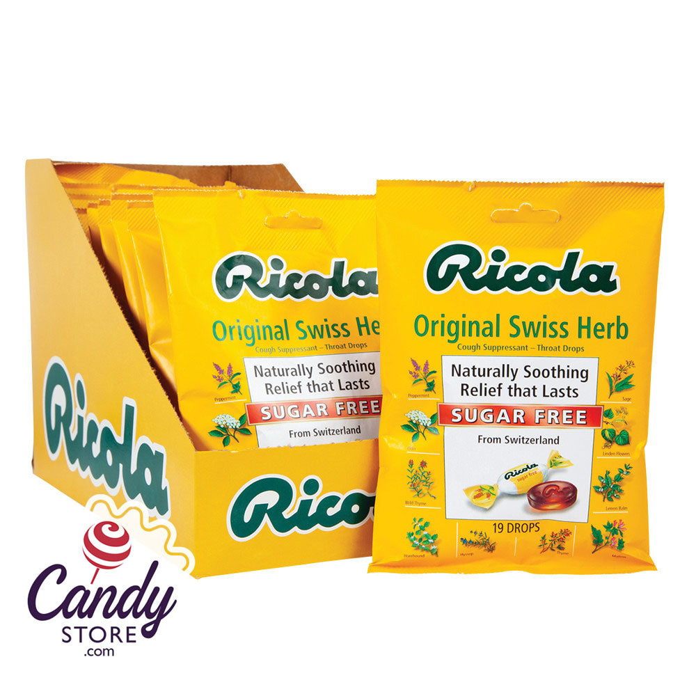 RICOLA BAG S/F SWISS HERB DRP 19CT