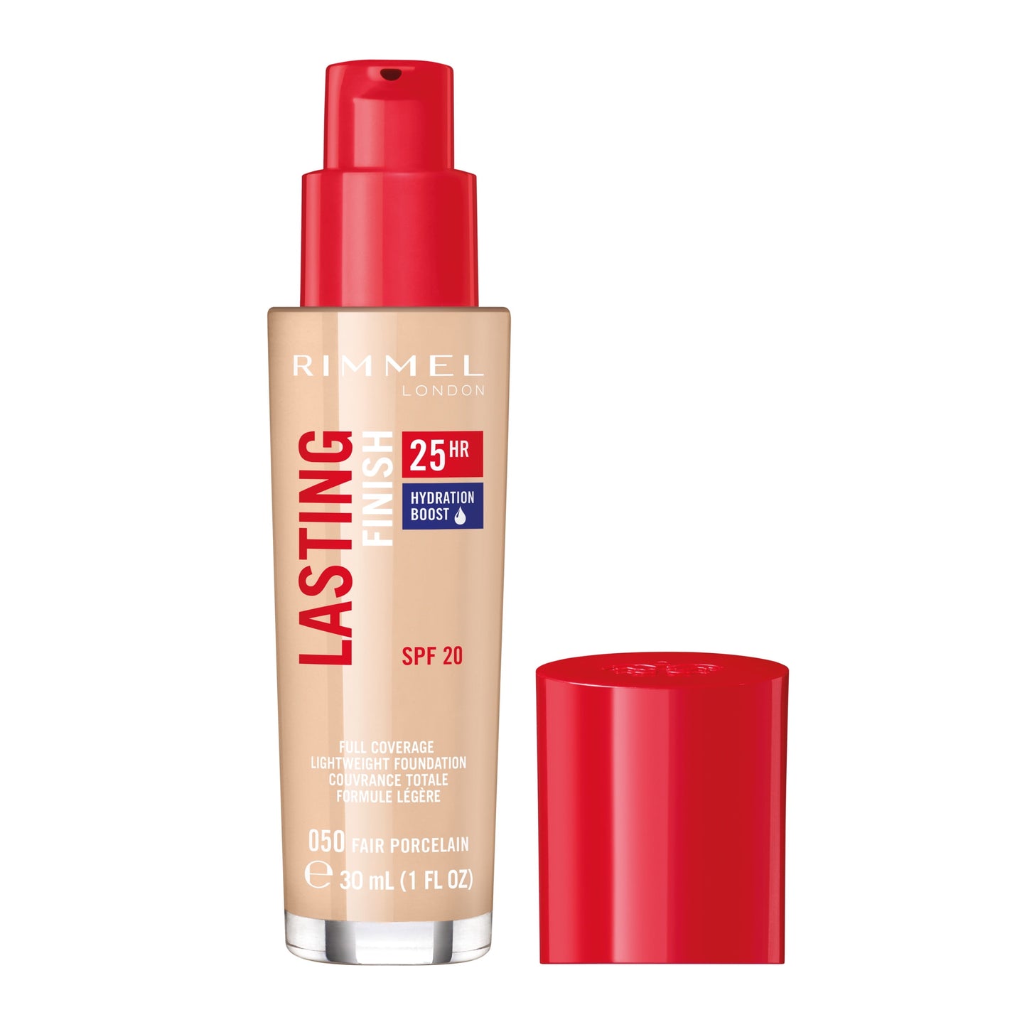 RIMMEL LONDON Rimmel Lasting Finish Liquid Foundation Fair Porcelain 050