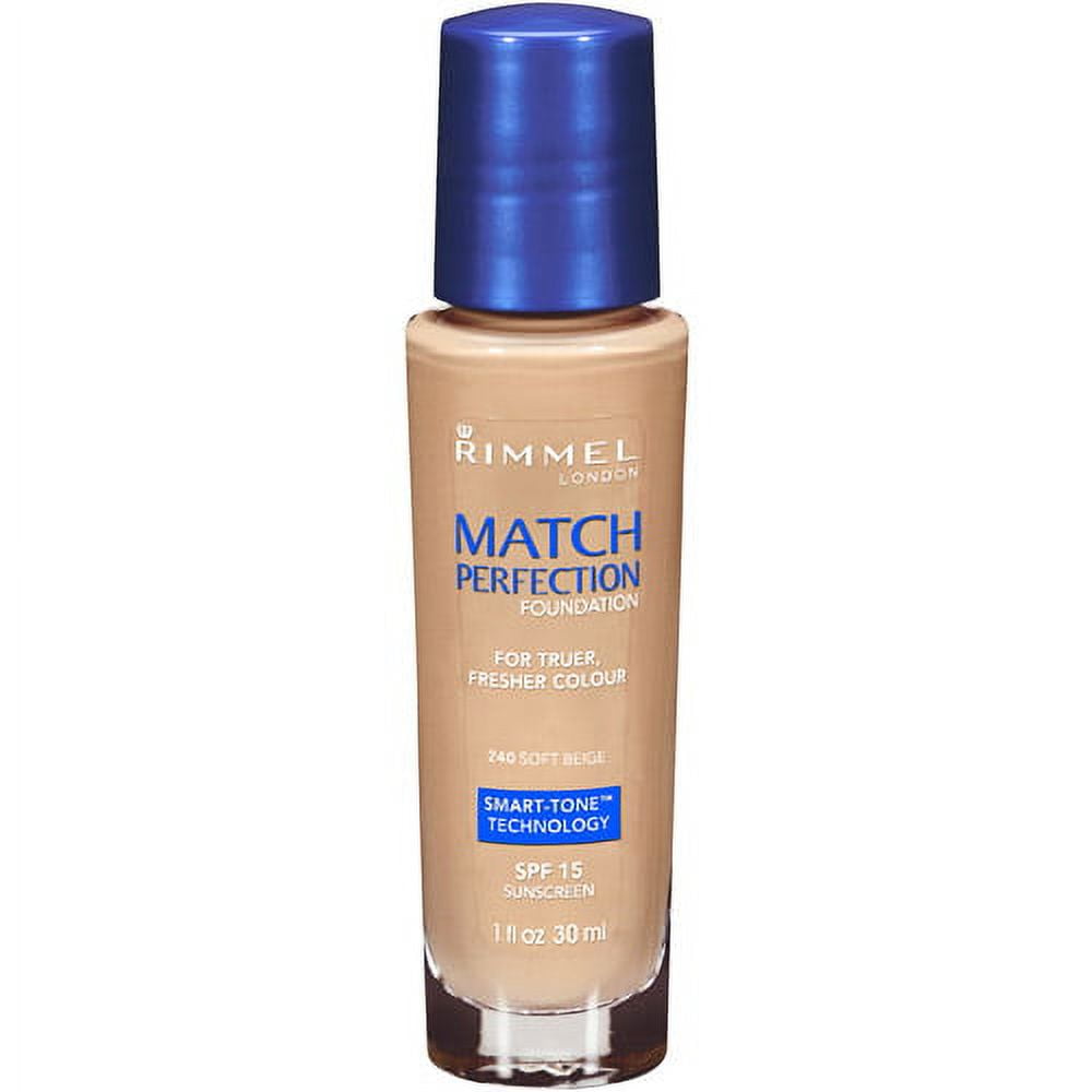RIMMEL LONDON Rimmel Lasting Finish Liquid Foundation Soft Beige 200