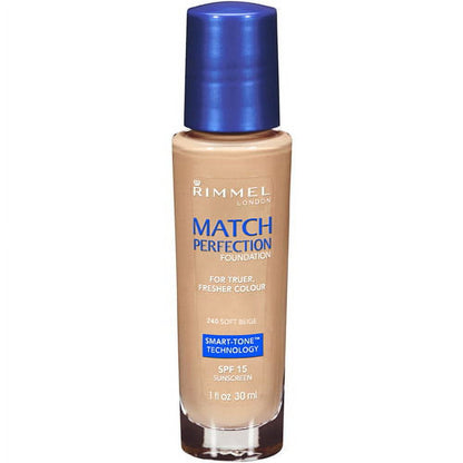 RIMMEL LONDON Rimmel Lasting Finish Liquid Foundation Soft Beige 200
