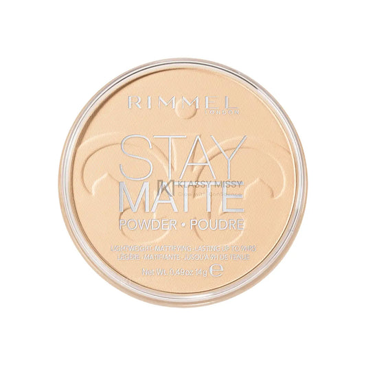 Rimmel London Stay Matte Powder 001 Transparent