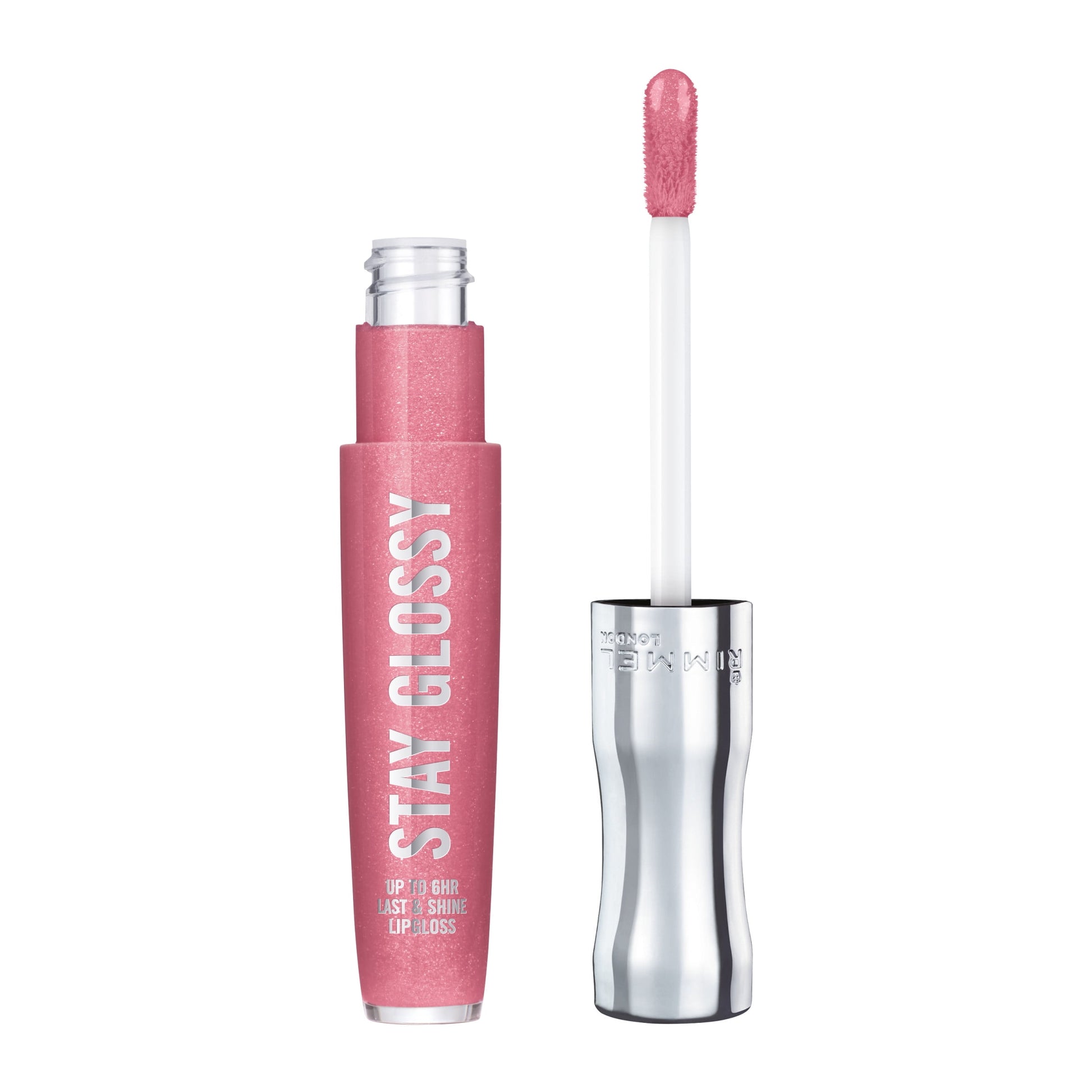 Rimmel London Stay Glossy Lip Gloss, Flower Power, 5.5ml