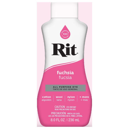 RIT DYE LIQUID FUCHSIA 8OZ
