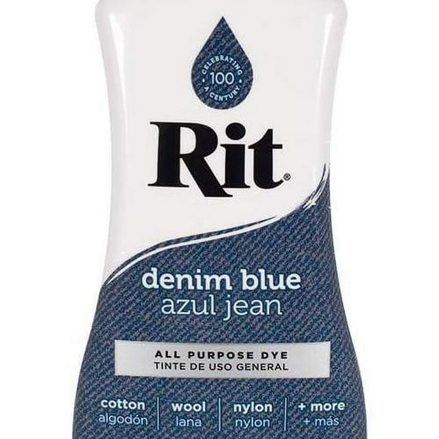 Rit Dye Liquid Denim Blue 8oz