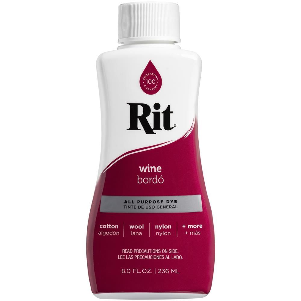 Rit Dye Liquid Wine 8oz