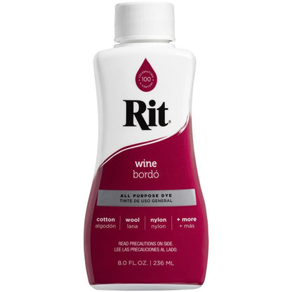 Rit Dye Liquid Wine 8oz