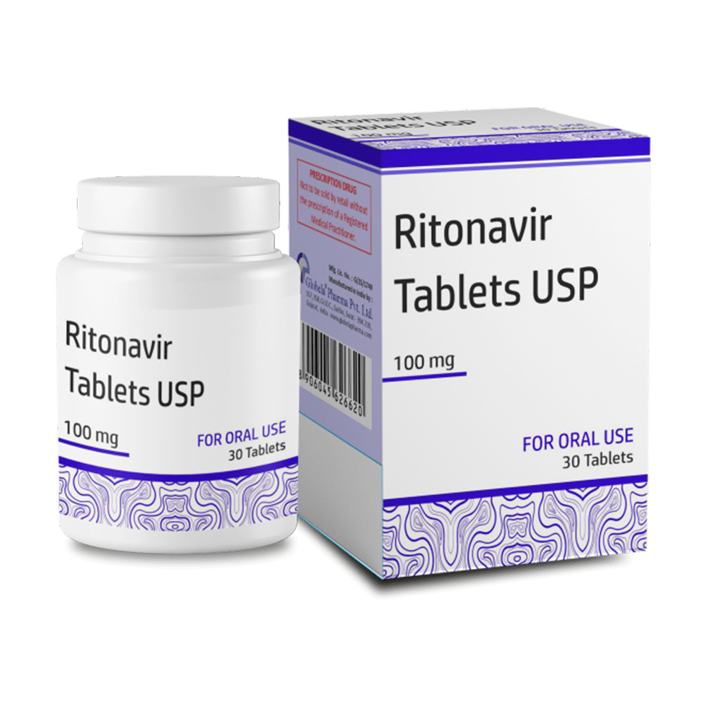 RITONAVIR TB 100MG 30 CPLT