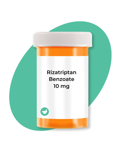 RIZATRIPTAN BENZOATE TB10MG 3X6UD