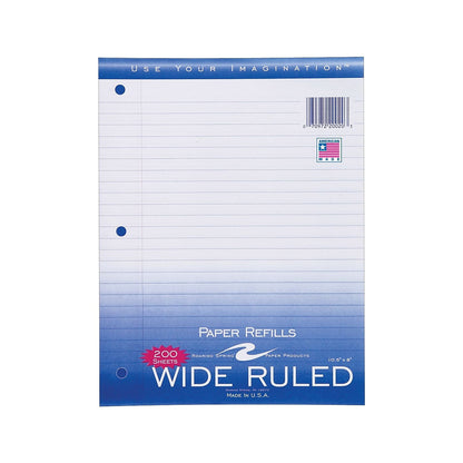 Roaring Spring Paper 5x5 Graph Ruled Filler Paper - 8.5" x 11", 20 Sheets