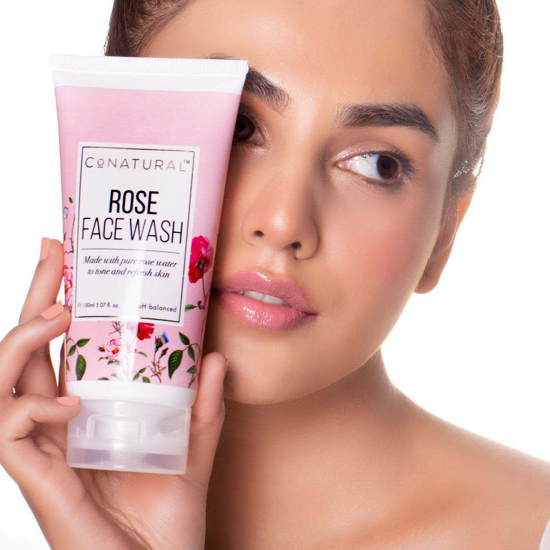 RESHMA ROSE FACE WASH    5.07OZ