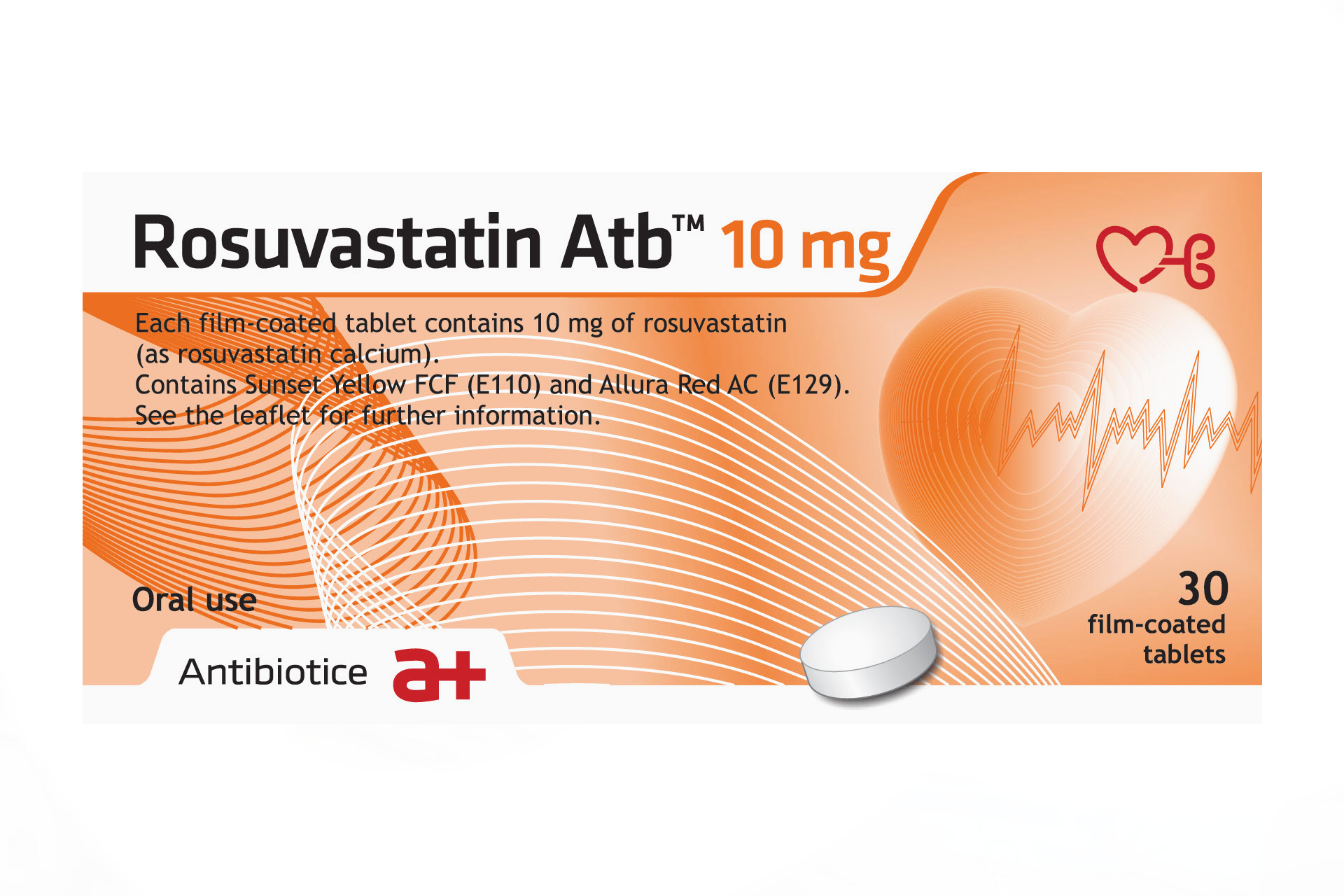 ROSUVASTATIN TB 10MG 1000