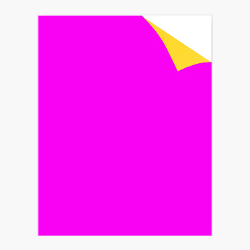 Royal Brites Fluorescent Pink Poster Board, 22" x 28"