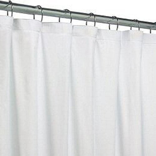Royal Crest Shower Curtain Liner - White