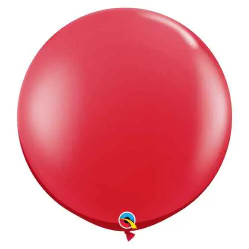 BALLOON 9IN 20CT RUBY RED