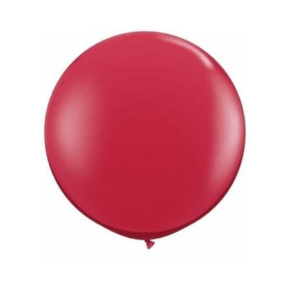 BALLOON 9IN 20CT RUBY RED