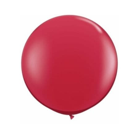 BALLOON 9IN 20CT RUBY RED