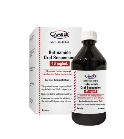 RUFINAMIDE SS 40MG/ML 460ML ORAL