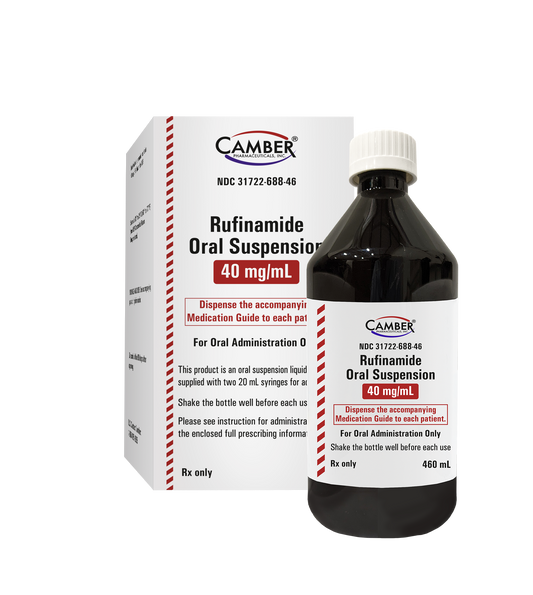 RUFINAMIDE SS 40MG/ML 460ML ORAL