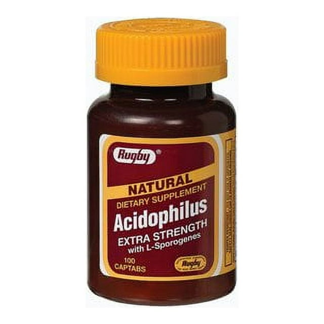 ACIDOPHILUS X/S TABLET 100CT RUGBY