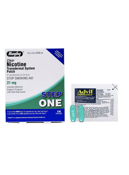 NICOTINE 21MG PAT 28 RUGBY
