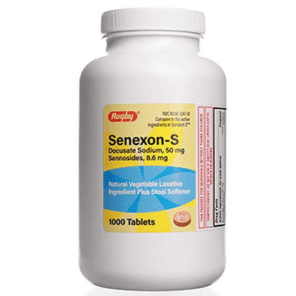 DOCUSATE-SENNOSIDES 50-8.6 MG TAB 1000