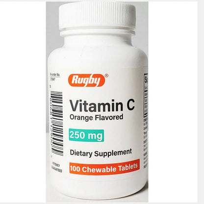 VIT C 250MG CHEW 100CT NAT BLEND