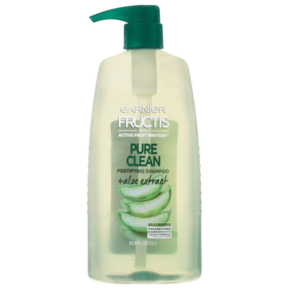 Garnier Fructis Pure Clean Fortifying Shampoo, 12.5 oz