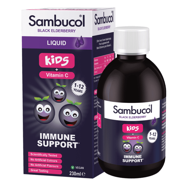 SAMBUCOL FOR KIDS LQ 120ML BERRY