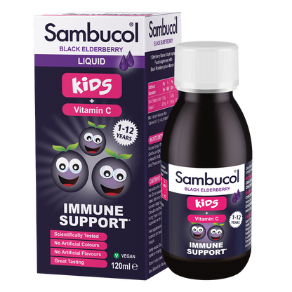 SAMBUCOL FOR KIDS LQ 120ML BERRY