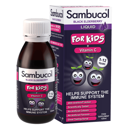 SAMBUCOL FOR KIDS LQ 120ML BERRY