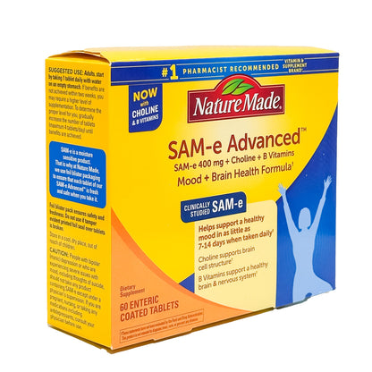 SAM-E 200MG TABLET 24CT NAT MADE