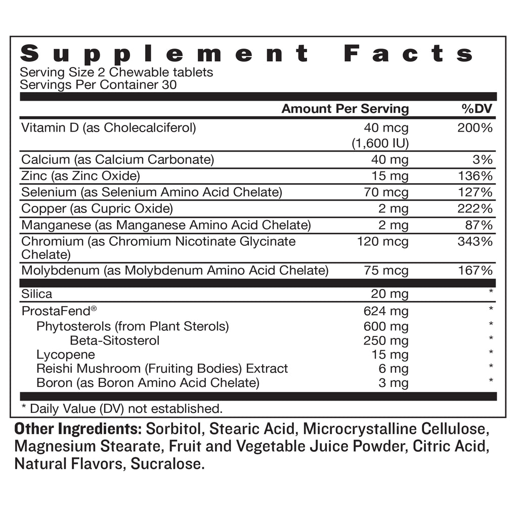 CYBERGENICS SUPER PROSTATE TABLETS 60CT