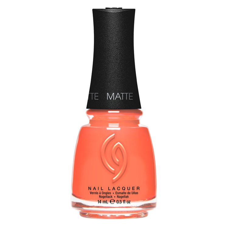 china glaze Nail Lacquer, Matte Finish - Sun Of A Peach