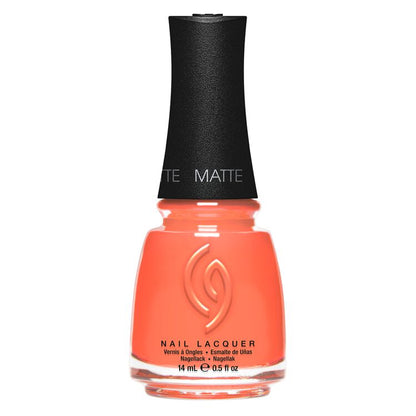 china glaze Nail Lacquer, Matte Finish - Sun Of A Peach