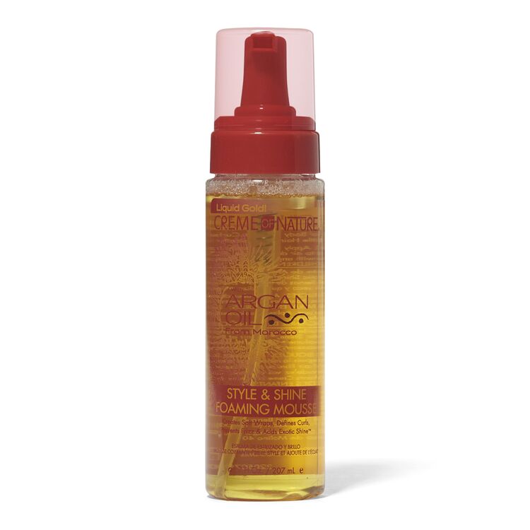 Creme Of Nature Argan Oil Style & Shine Foam Mousse 7oz