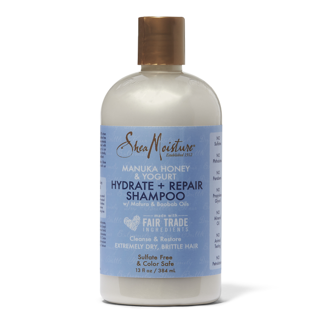 Shea Moisture Manuka Honey + Yogurt Shampoo 13oz