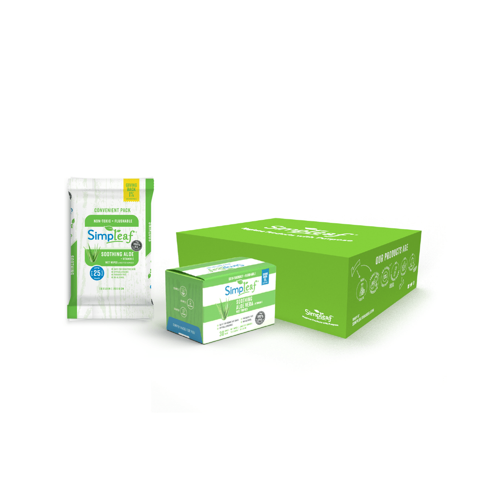 FLUSHABLE WIPES,ALOE VERA