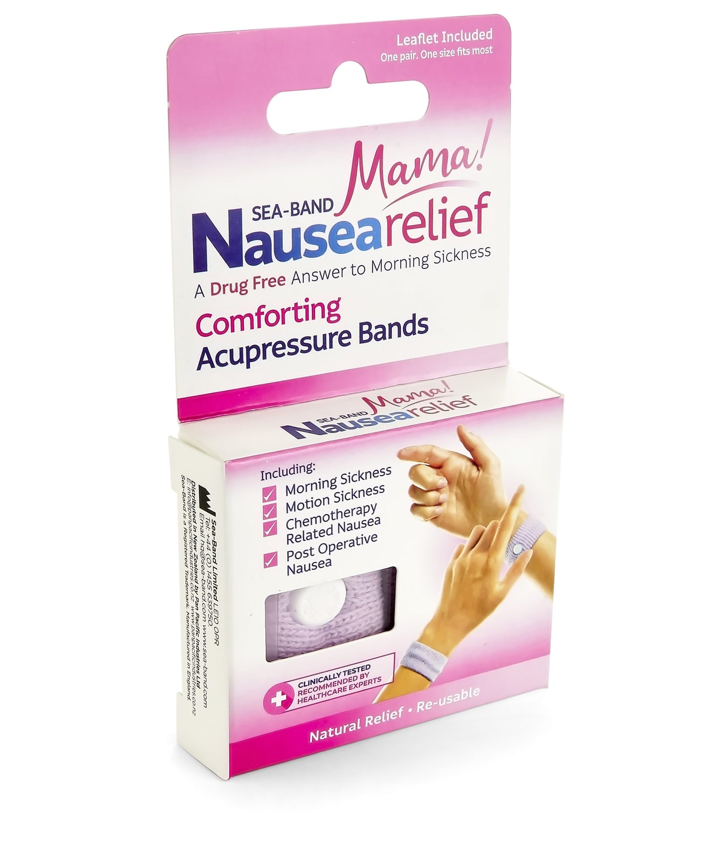 SEA-BAND MAMA WRISTBAND,ACCUPRESSR