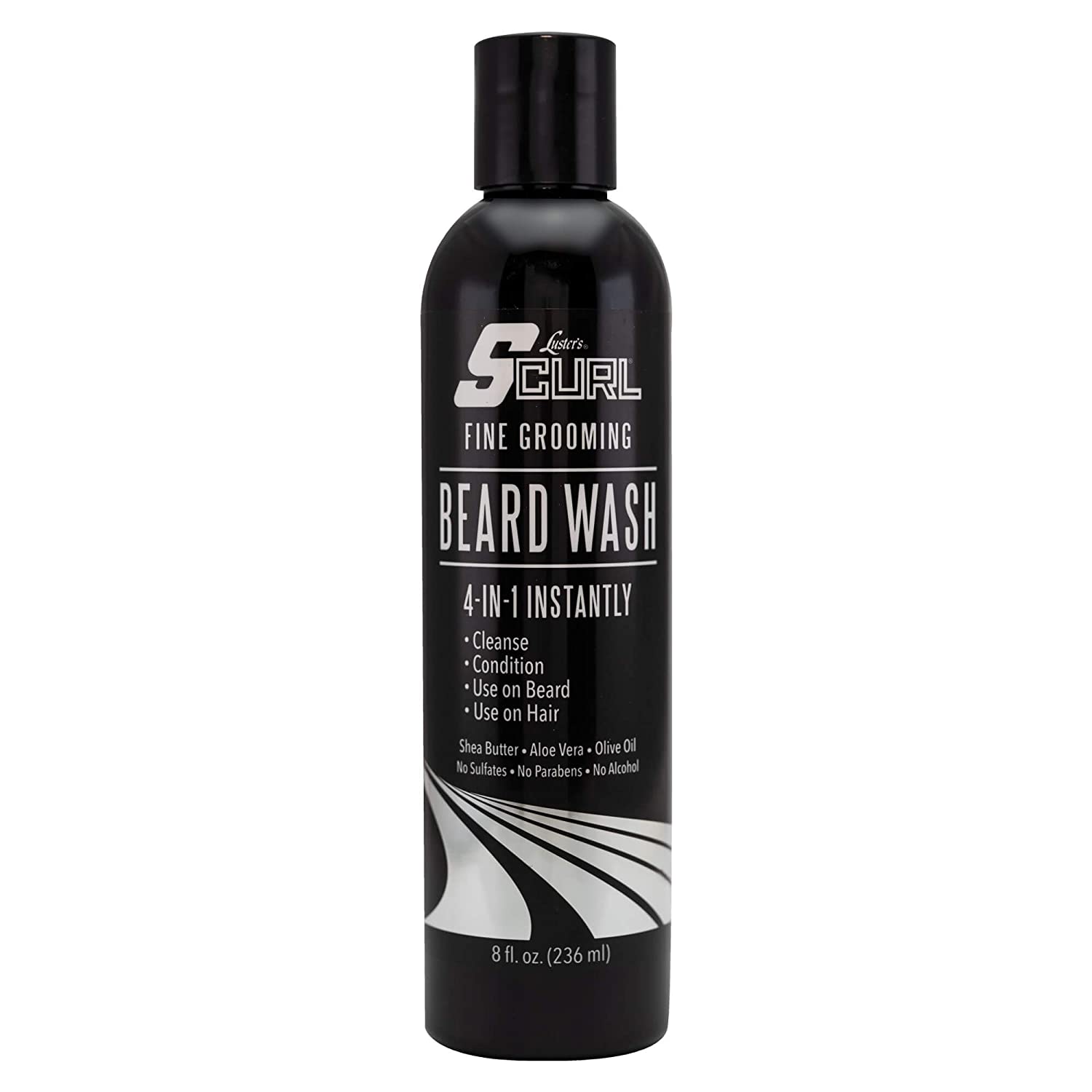 LUSTER S CURL BEARD WASH     8Z