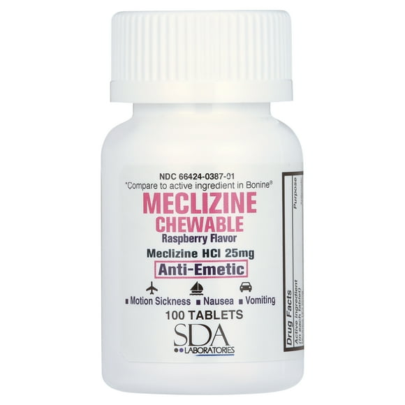 MECLIZINE HCL TB 50MG 100