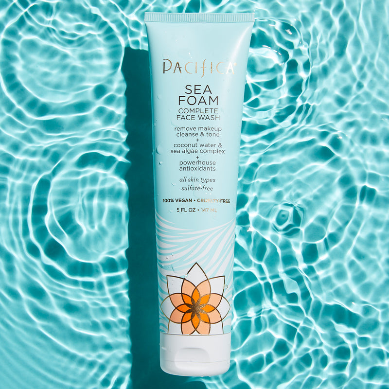 Pacifica Sea Foam Complete Face Wash, 5 fl oz