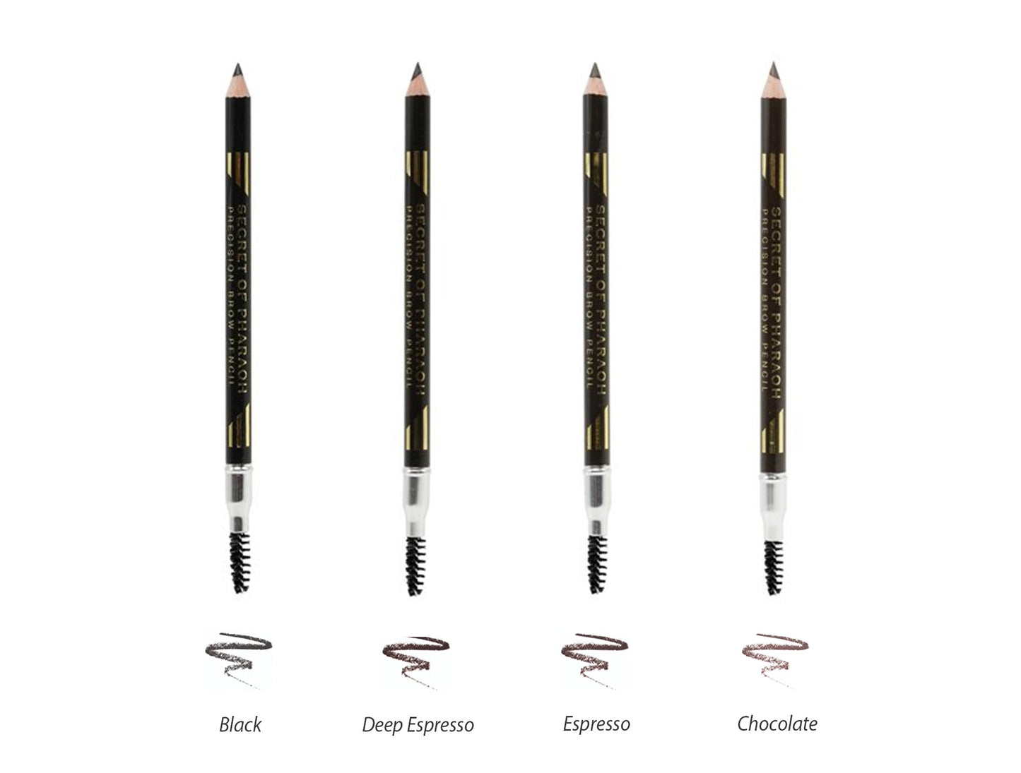 EBIN NEW YORK Secret of Pharaoh Dual Eyebrow Pencil & Gel - Natural Brown