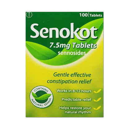 SENOKOT TB 8.6MG 100